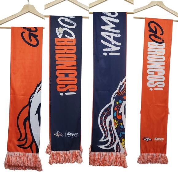 NFL | Denver Broncos Vamos Broncos Two-Sided Smooth Scarf - Picture 1 of 7